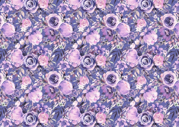 Pastel Peonies Roses Floral