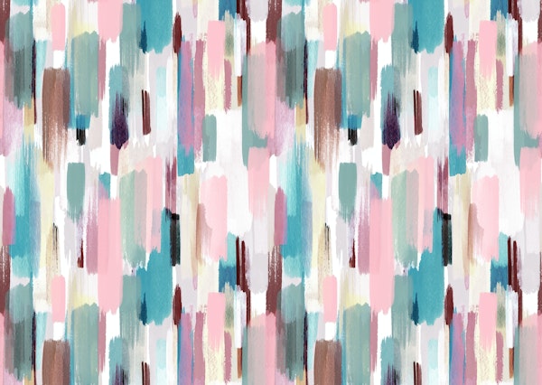 Soft Pastel Brushstrokes Pink