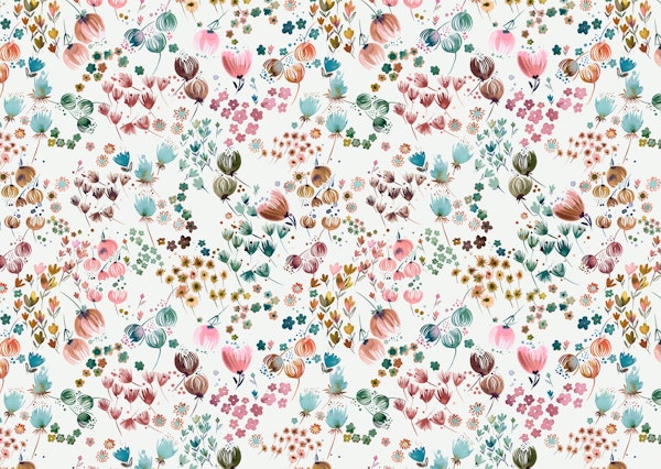 Minimal Spring Flower Buds