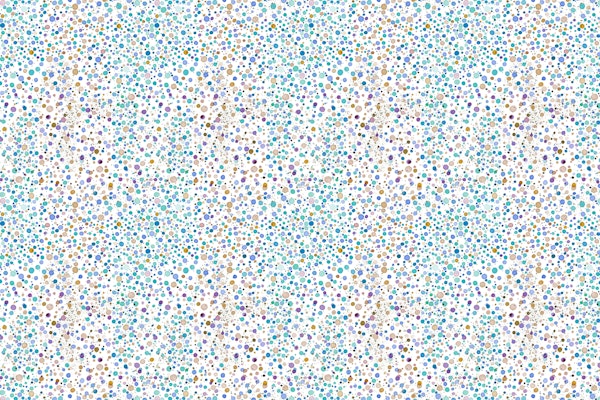 Confetti Cosmic Dots Blue Gold