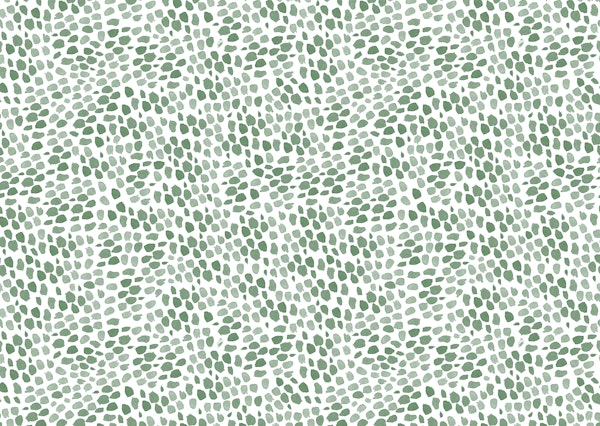 Watercolor Speckled Dots Green