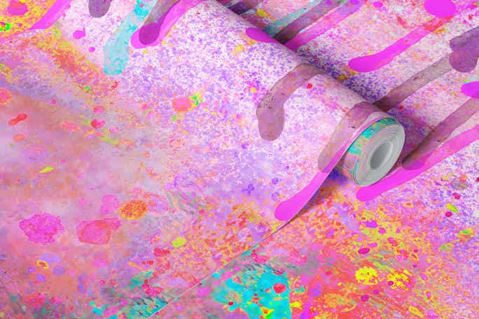Color Splash Paint Explosionwallpaper roll