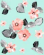 Living Coral Floral Dream 3
