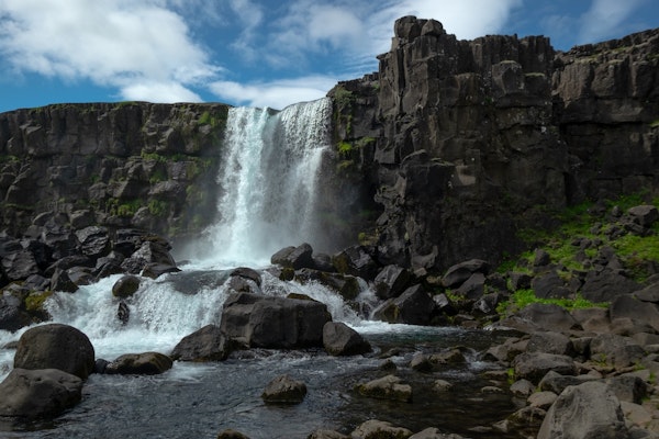 Öxararfoss waterfall