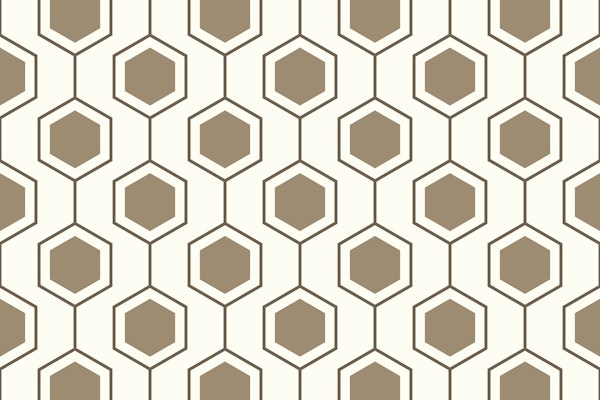 Hexagon abstract geometrical