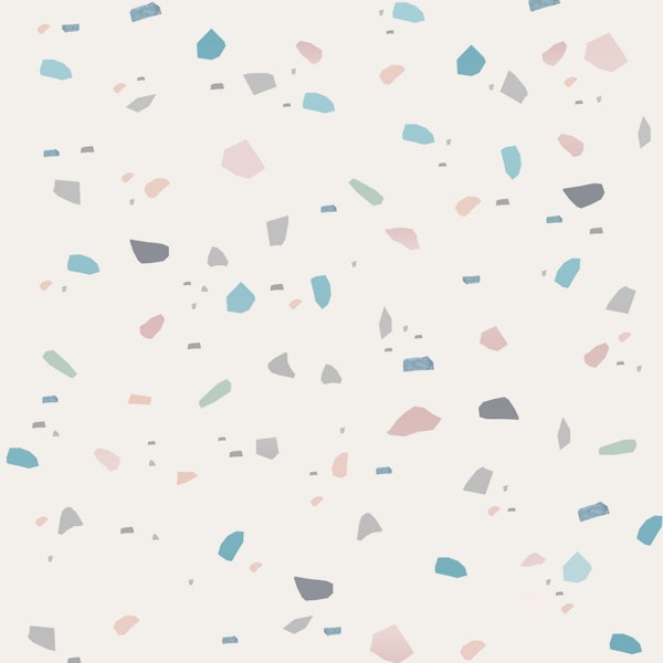 Pastel Creme Terrazzo 1