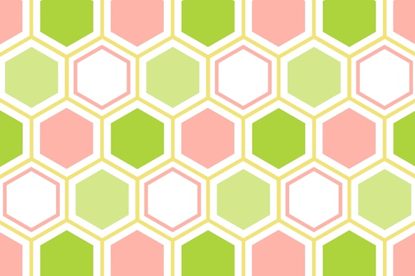 Hexagon abstract geometrical 4