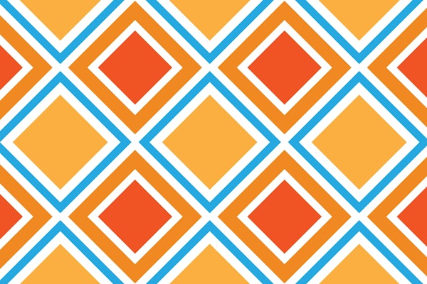 Abstract diamond geometrical 3