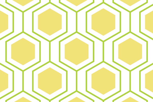 Hexagon abstract geometrical 9