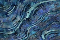 Blue Gemstone Marble papiers peint