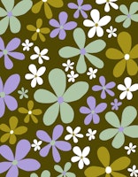 Retro Spring Daisies 5 tapete