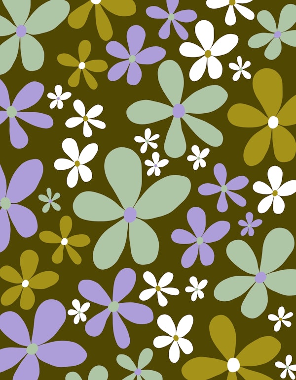 Retro Spring Daisies 5