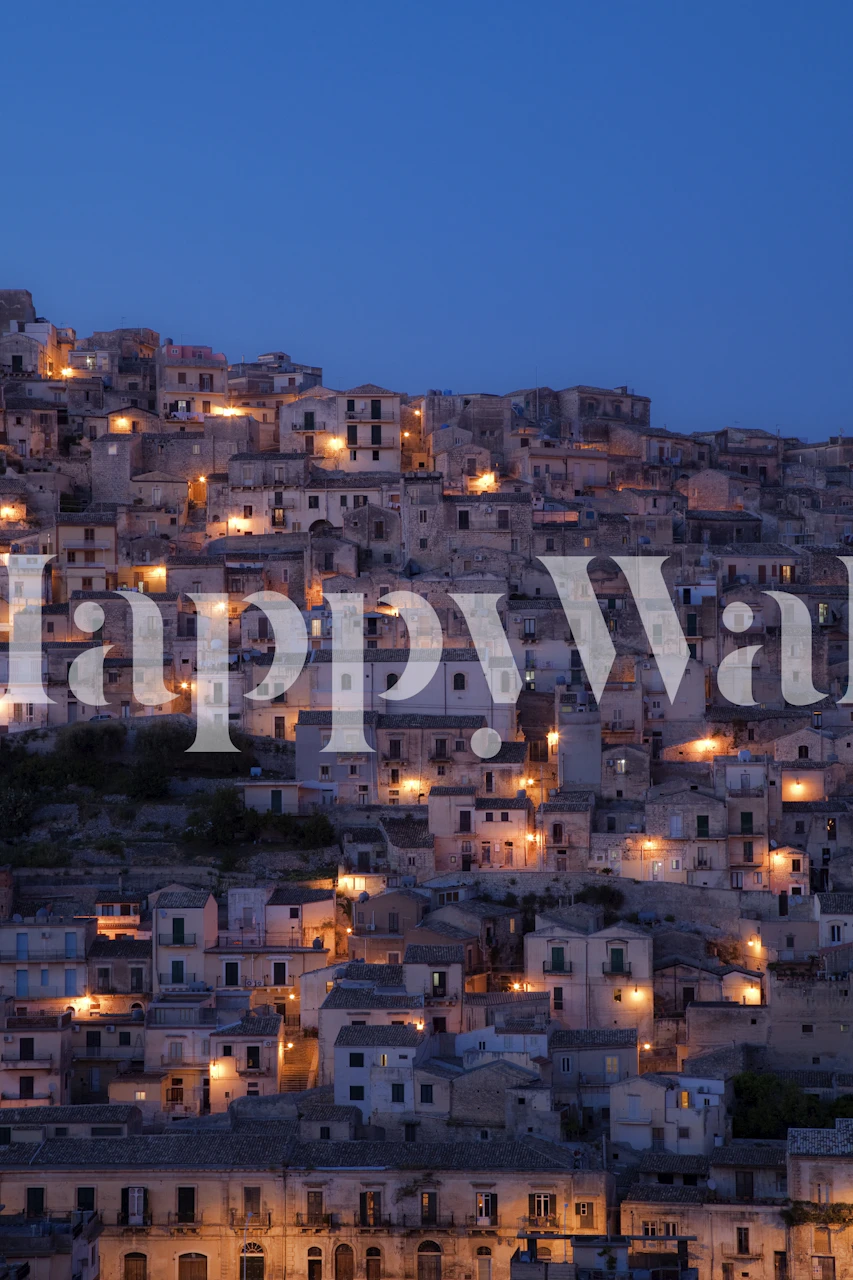 Modica wallpaper design in a room