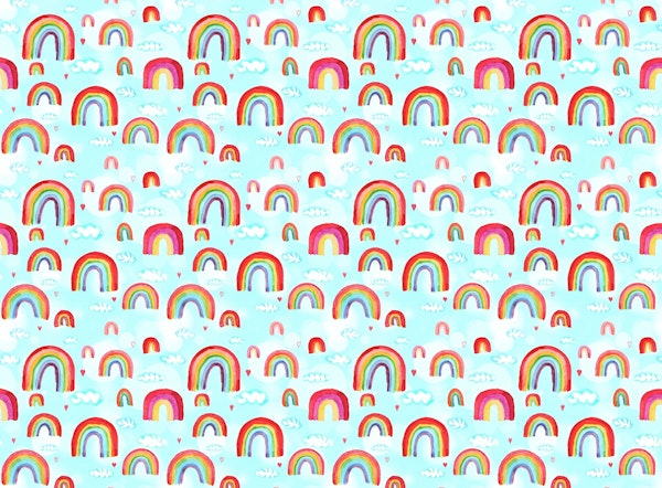 Watercolor Rainbows 8