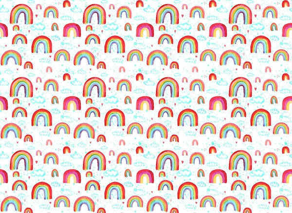 Watercolor Rainbows 9