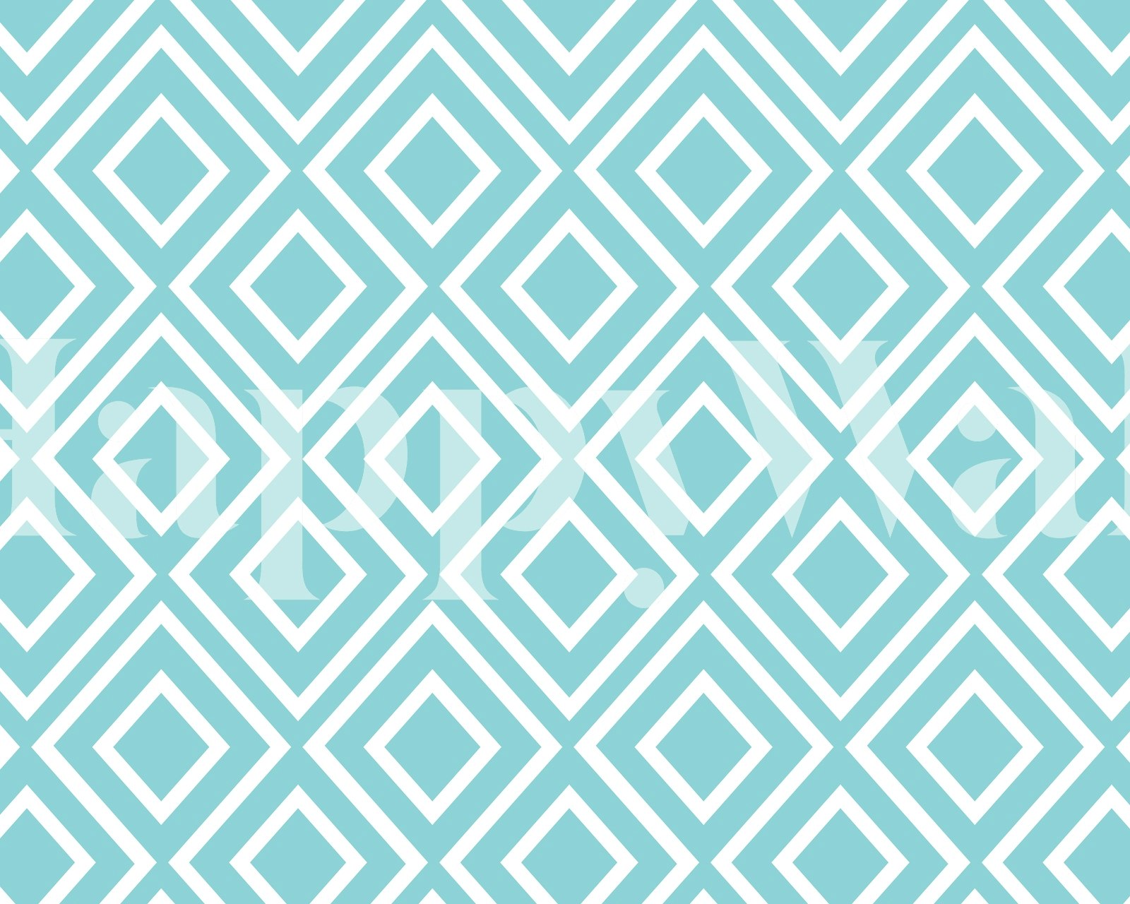 Diamond geometrical behang in een kamer