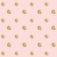 Happy Polka Dots Gold 1 papiers peint