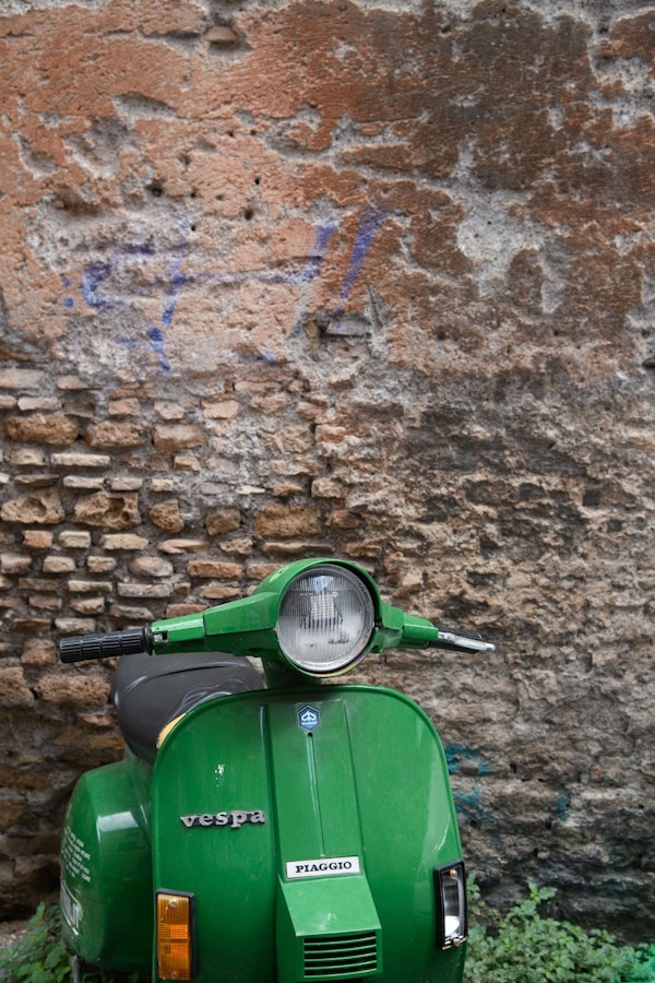 Green Scooter Rome 1