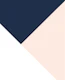 Navy Blue meets Blush White 1