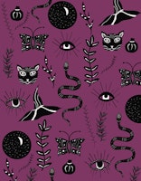Halloween Pattern Glam 1 tapete