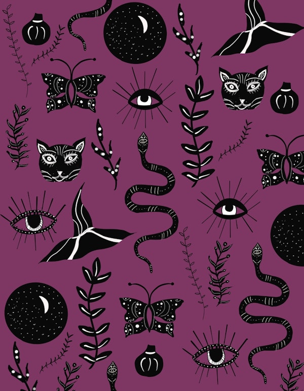 Halloween Pattern Glam 1