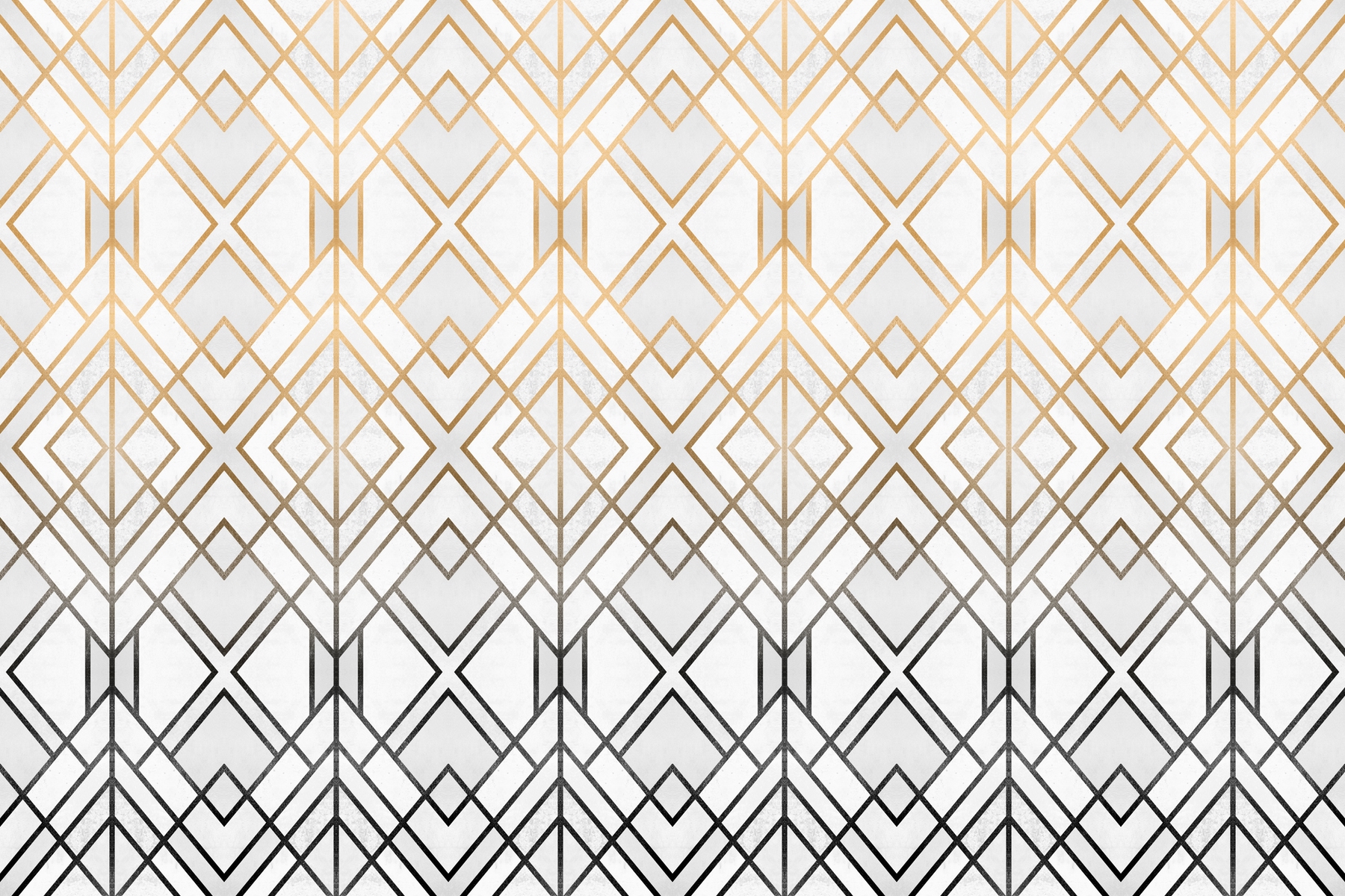 Gold and Grey Geo Wallpaper - Buy Online | Happywall