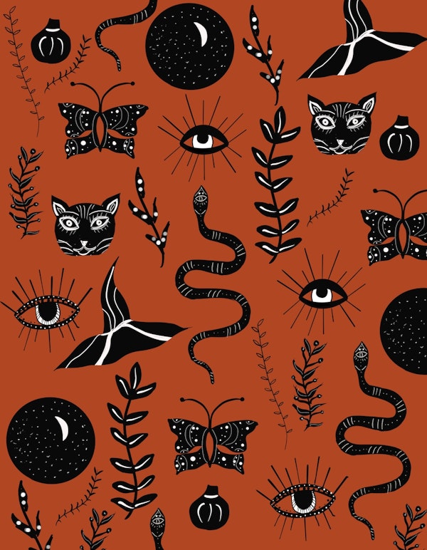 Halloween Pattern Glam 2