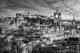 Edinburgh monochrome skyline