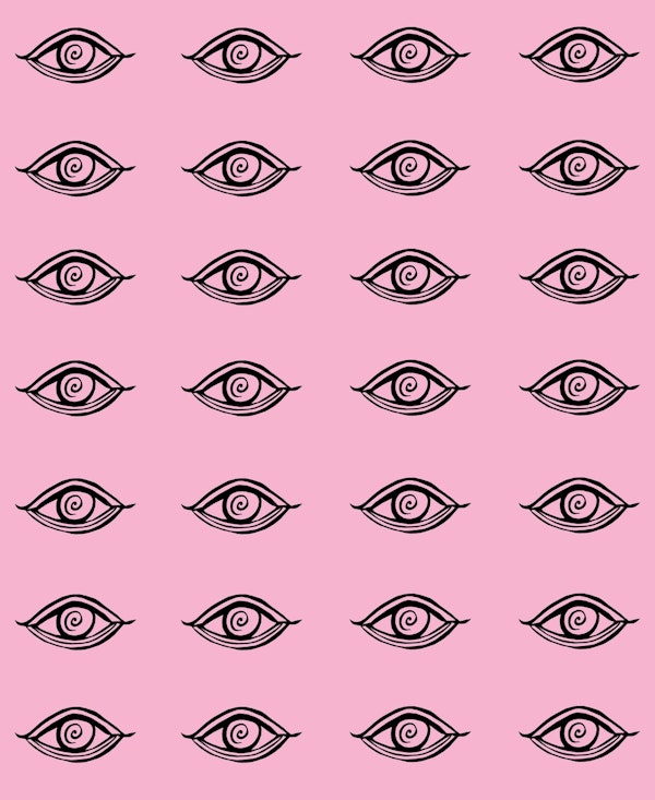 Evil Eyes Pink 1