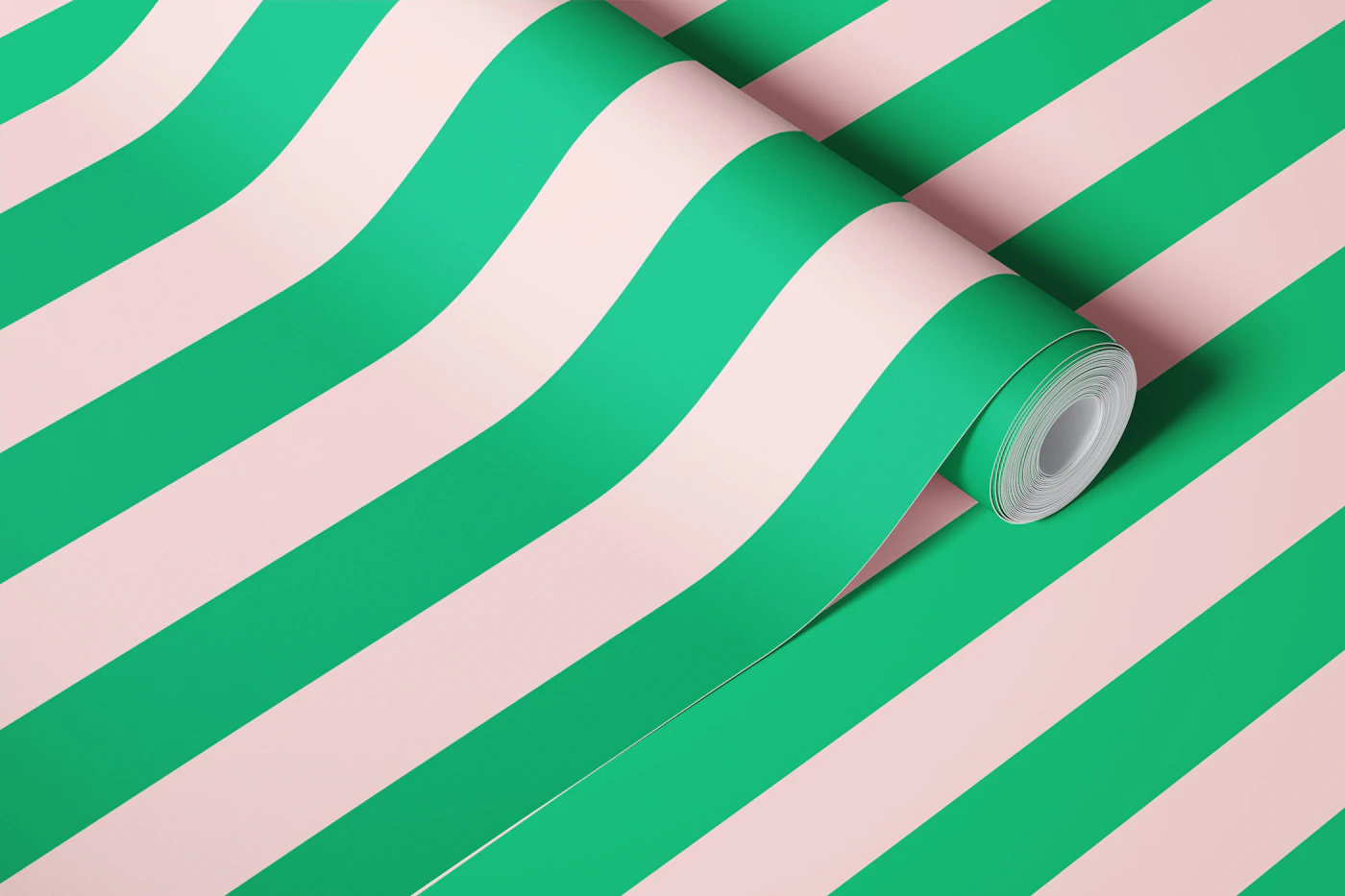 Pink And Green Striped Wallpaper Pink And Green Striped Wallpaper
