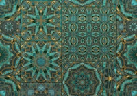Art Deco meets Morocco Tiles 2 papiers peint