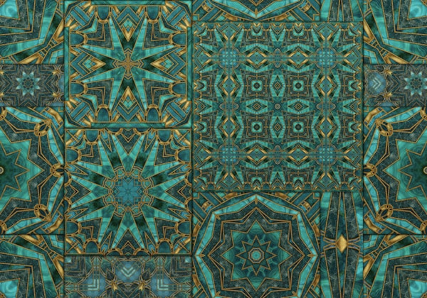 Art Deco meets Morocco Tiles 2
