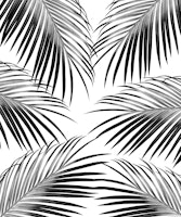Black Palm Leaves Dream 2a tapete