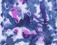 Blue Pink Abstract Painting 1 papiers peint