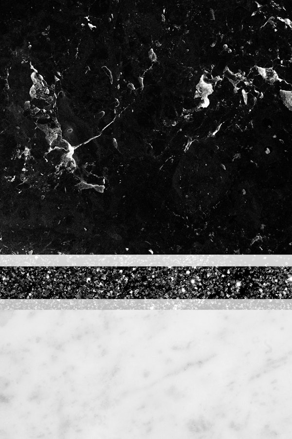 Black and White Marble Black 1