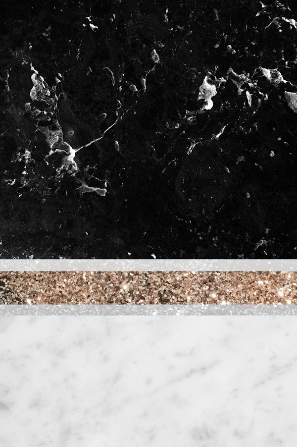 Black and White Marble Gold 1