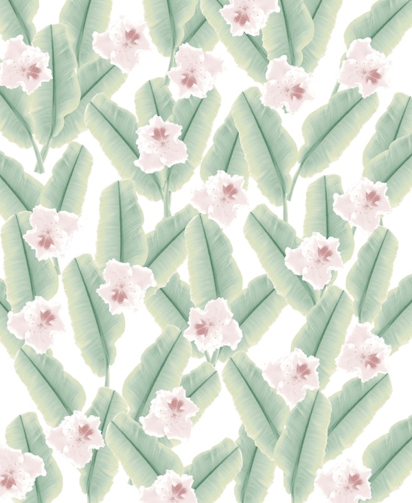 Tropical Banana Leaves 3