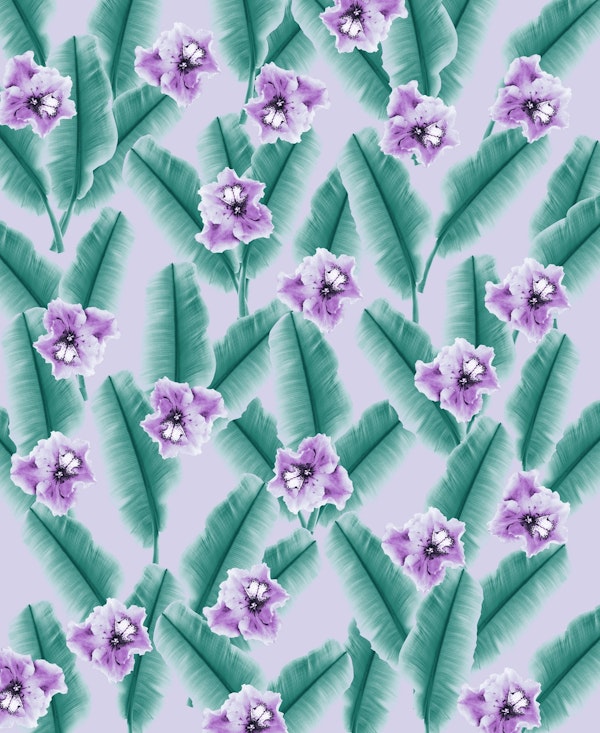 Banana Leaves Flower 5