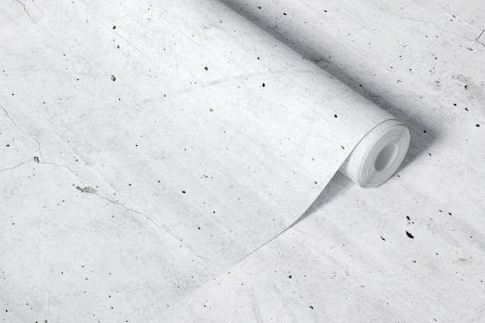 Old white concretewallpaper roll