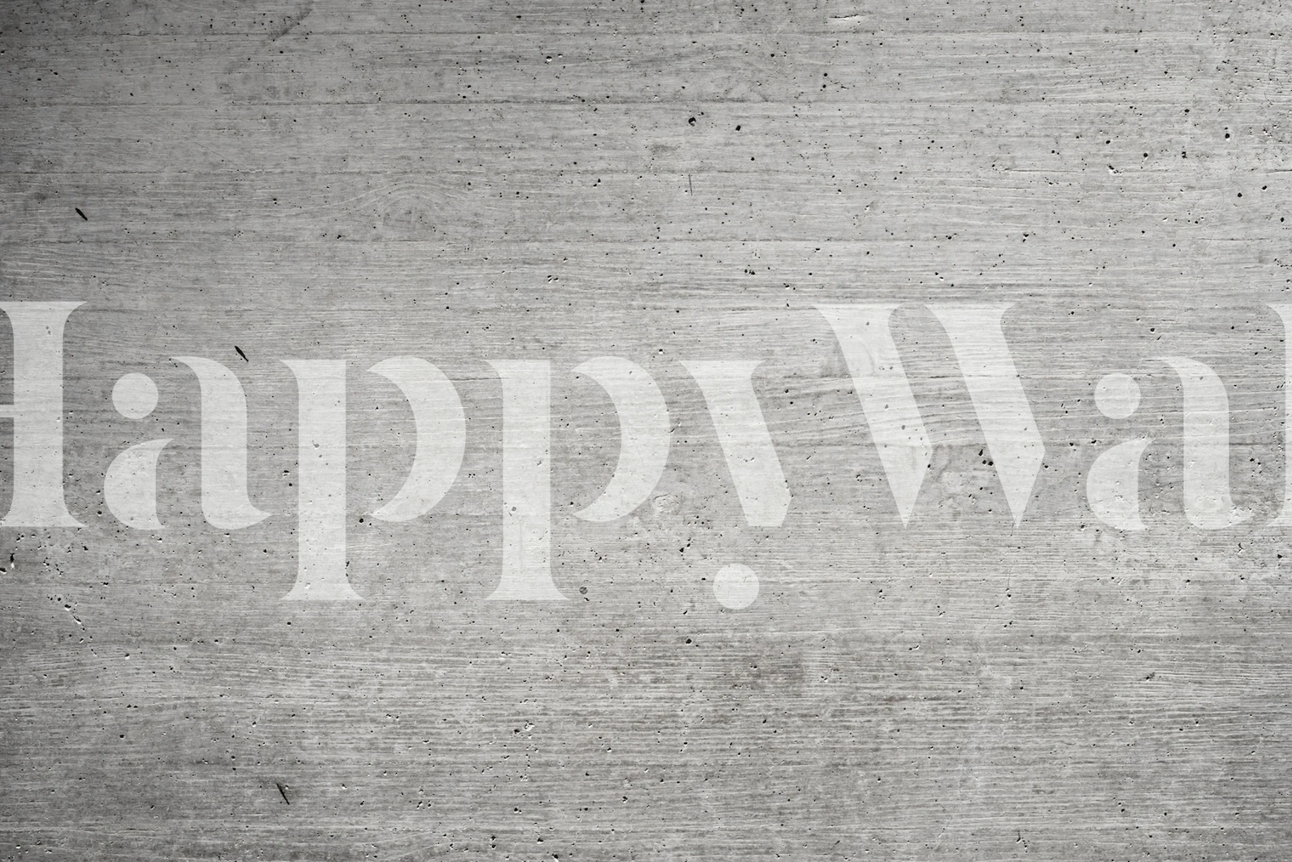 Wood Grain And Concrete Wallpaper Design Inspiration