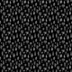 Black Wildflowers Seamless XS