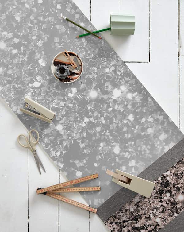 Marble Rose Gold Stripe 1 wallpaper roll