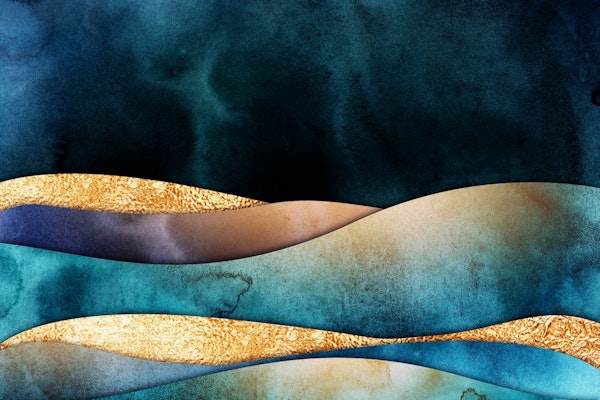 Abstract Moody Mystic Landscape 1