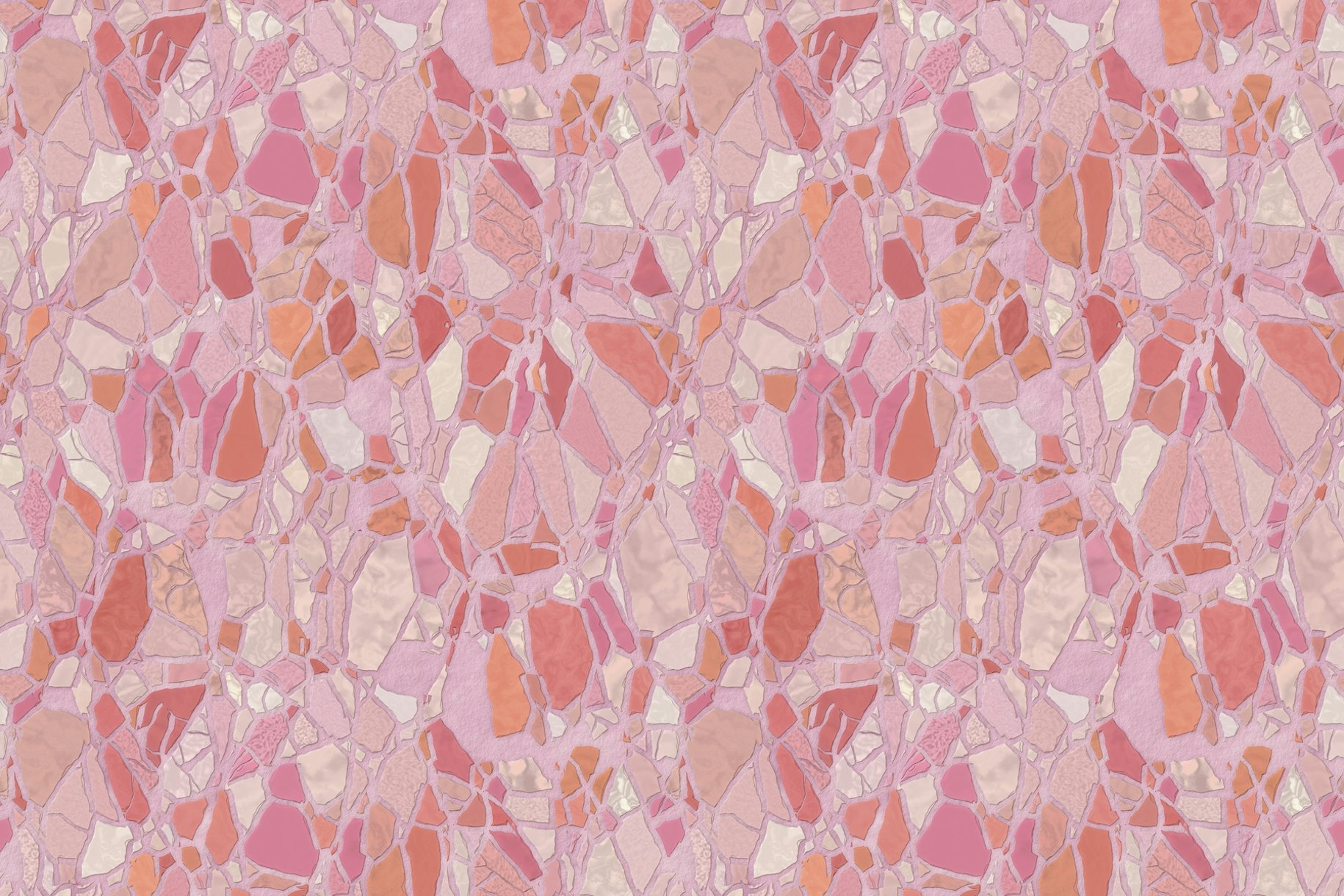 Pastel Pink Terrazzo Wallpaper Happywall