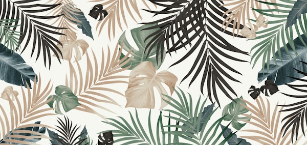 Tropical Jungle Leaves 13 w 1