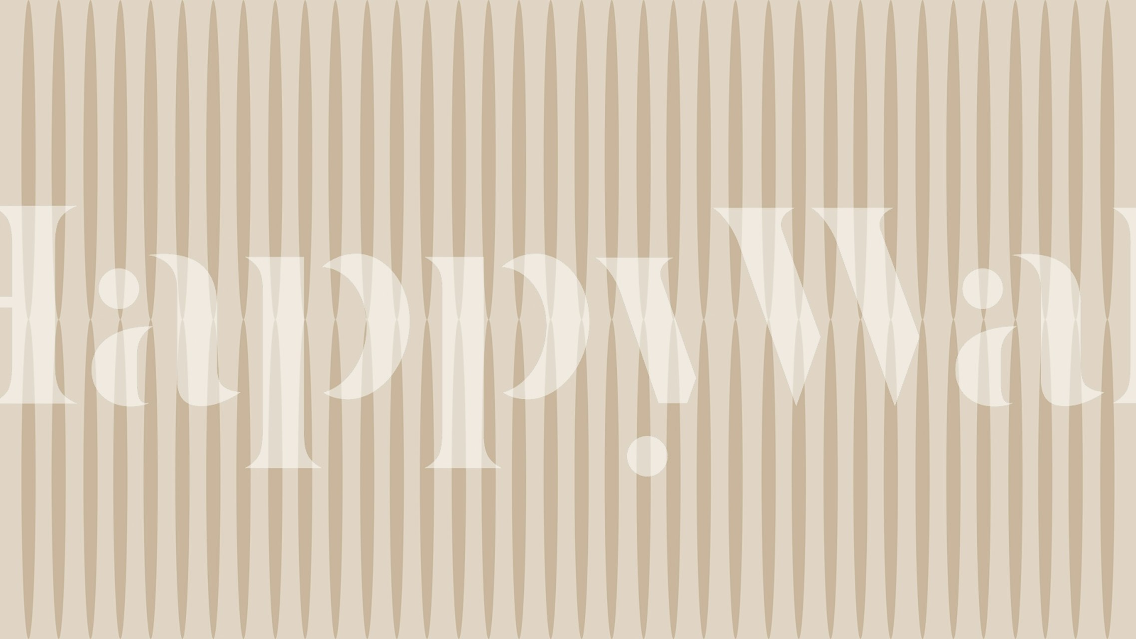 Minimalist Japanese-style wall mural with serene neutral tones and subtle pattern