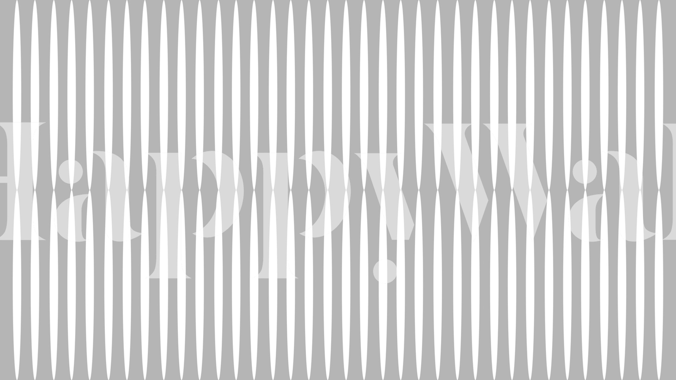 Geometric pattern in grey and white wallpaper