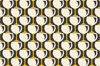 2060 White wine glasses behang