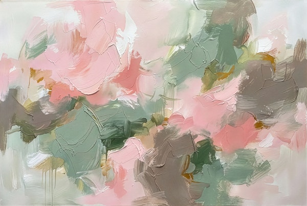 Soft Pastel Brushstrokes