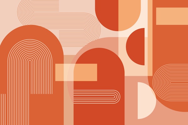 Abstract Arches Terracotta 2